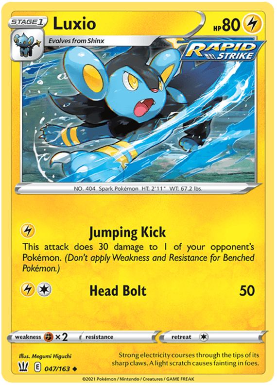 Luxio (047/163) [Sword & Shield: Battle Styles] (Online Only)