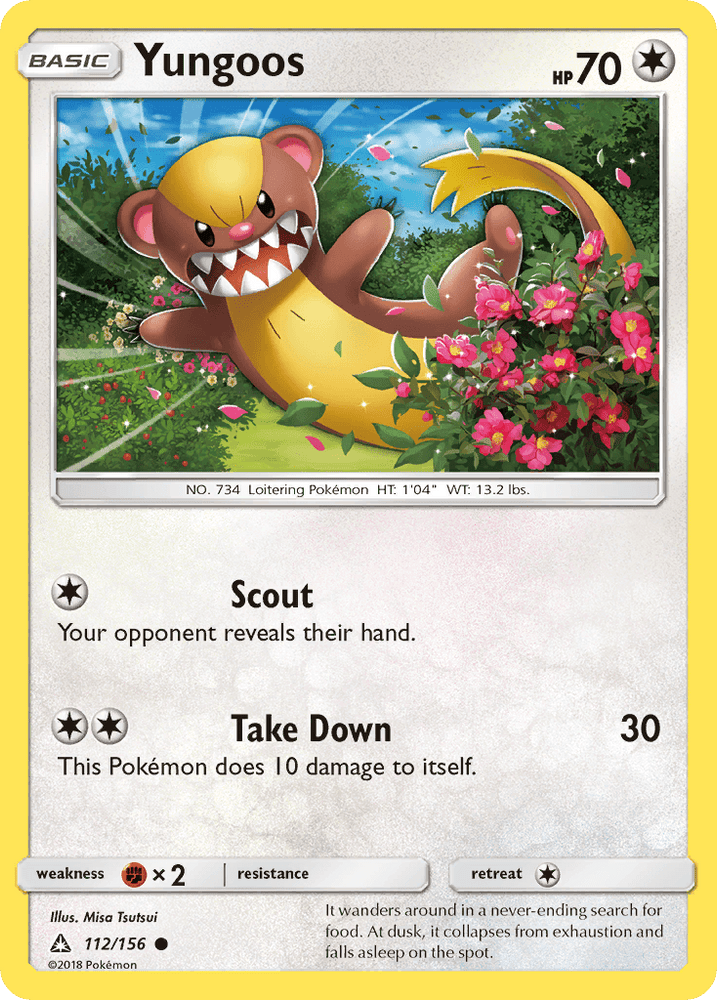 Yungoos (112/156) [Sun & Moon: Ultra Prism] (Online Only)