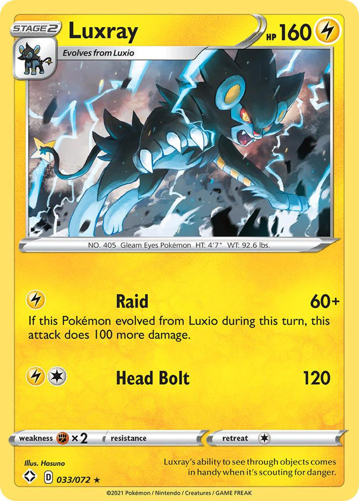Luxray (033/072) [Sword & Shield: Shining Fates] (Online Only)