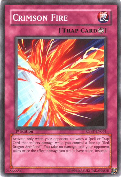 Crimson Fire [RGBT-EN064] Common (ONLINE ORDER ONLY)