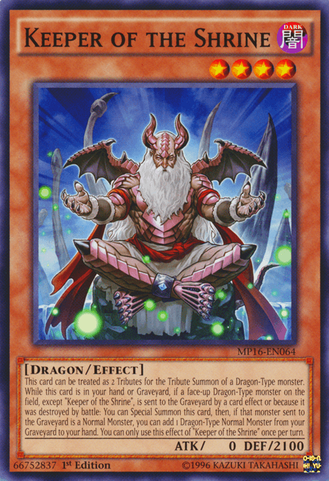 Keeper of the Shrine [MP16-EN064] Common (ONLINE ORDER ONLY)