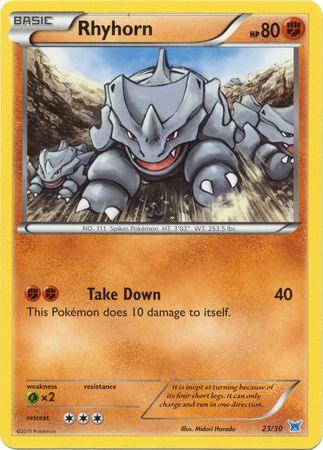 Rhyhorn (23/30) [XY: Trainer Kit 2 - Latios] (Online Only)