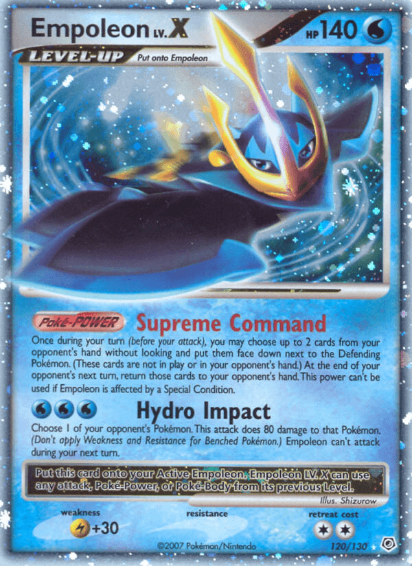 Empoleon LV.X (120/130) [Diamond & Pearl: Base Set] (Online Only)