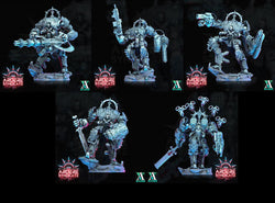 3D Printed Archvillain Games Arderite Sentinels Set Blind Faith - Ardere Syndicate 28 32mm D&D (Online Only)