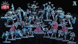 3D Printed Archvillain Games Arderite Sentinels VFX Set Blind Faith - Ardere Syndicate 28 32mm D&D (Online Only)