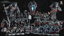 3D Printed Archvillain Games Arma Tenebris - Gravebound The Unburied King 28 32mm D&D (Online Only)