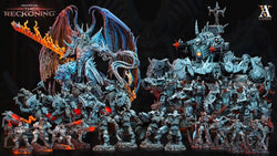 3D Printed Archvillain Games Armaros Galactic Chaoslord Demonstar - The Reckoning 28 32mm D&D (Online Only)