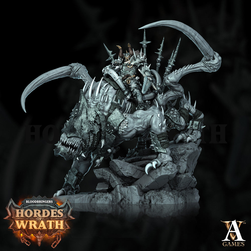 3D Printed Archvillain Games Bloodbringers - Hordes of Wrath Harbinger of Gorkal 28 32mm D&D (Online Only)