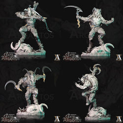 3D Printed Archvillain Games Celadren’s Hunter Moondance - Gate to Argantos 28 32mm D&D (Online Only)