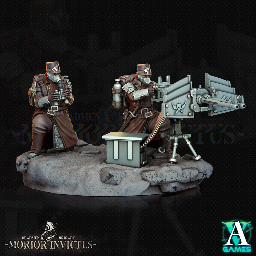 3D Printed Archvillain Games Deadmen Brigade - Morior Invictus Morior Heavy Infantry 28 32mm D&D (Online Only)