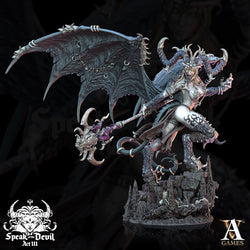 3D Printed Archvillain Games Illyra'Vash The First Harlot Speak of the Devil Vol. III 28 32mm D&D (Online Only)