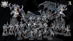 3D Printed Archvillain Games Illyra'Vash The First Harlot Speak of the Devil Vol. III 28 32mm D&D (Online Only)