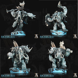 3D Printed Archvillain Games Mammuti Frostburn Horrors - Path of Ice 28 32mm D&D (Online Only)