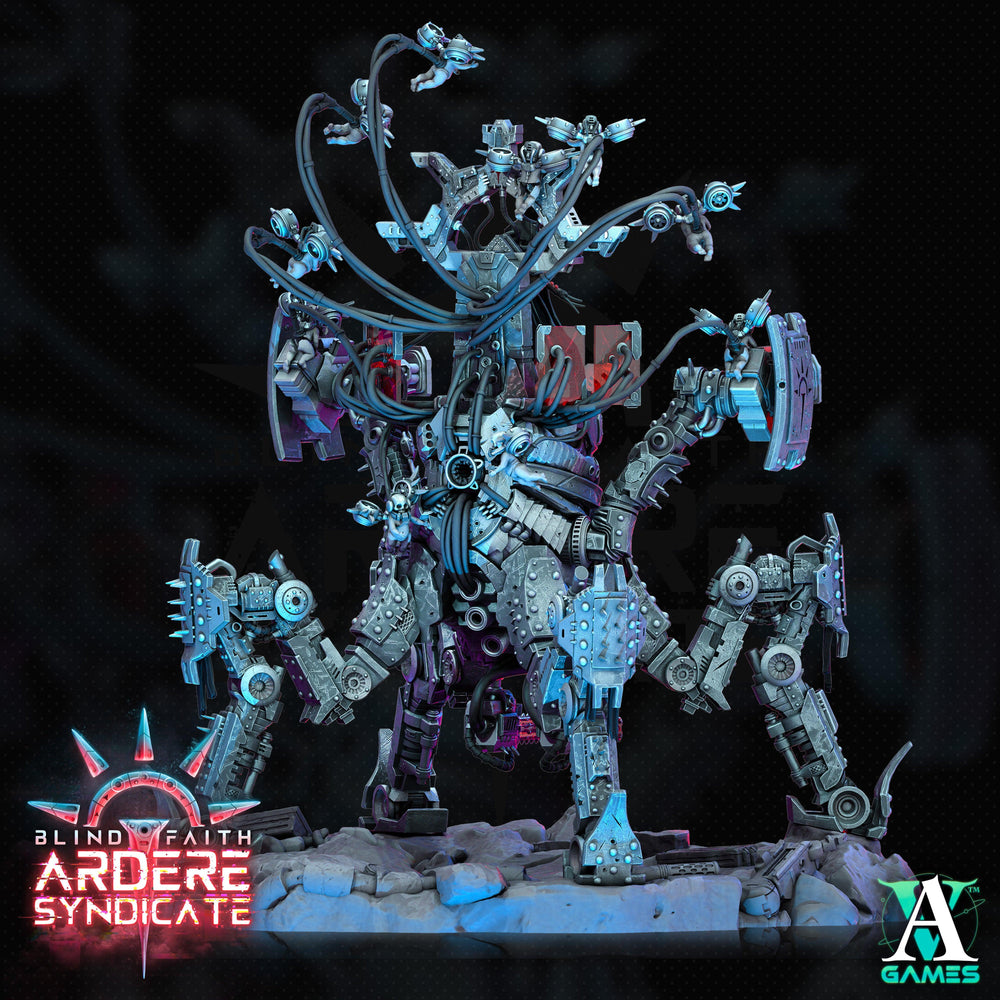 3D Printed Archvillain Games Matrise - Prophet of Ardere Blind Faith - Ardere Syndicate 28 32mm D&D (Online Only)