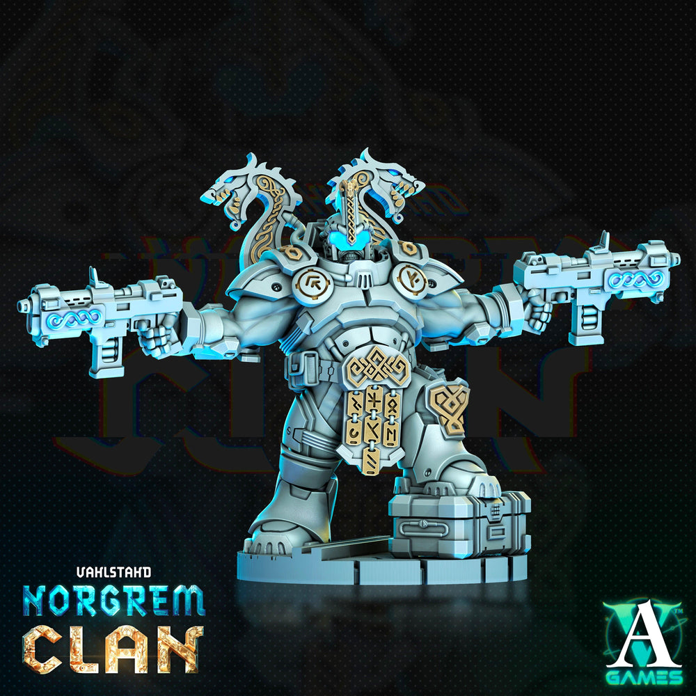 3D Printed Archvillain Games Norgrem Shocktroopers Vahlstahd - Norgrem Clan 28 32mm D&D (Online Only)
