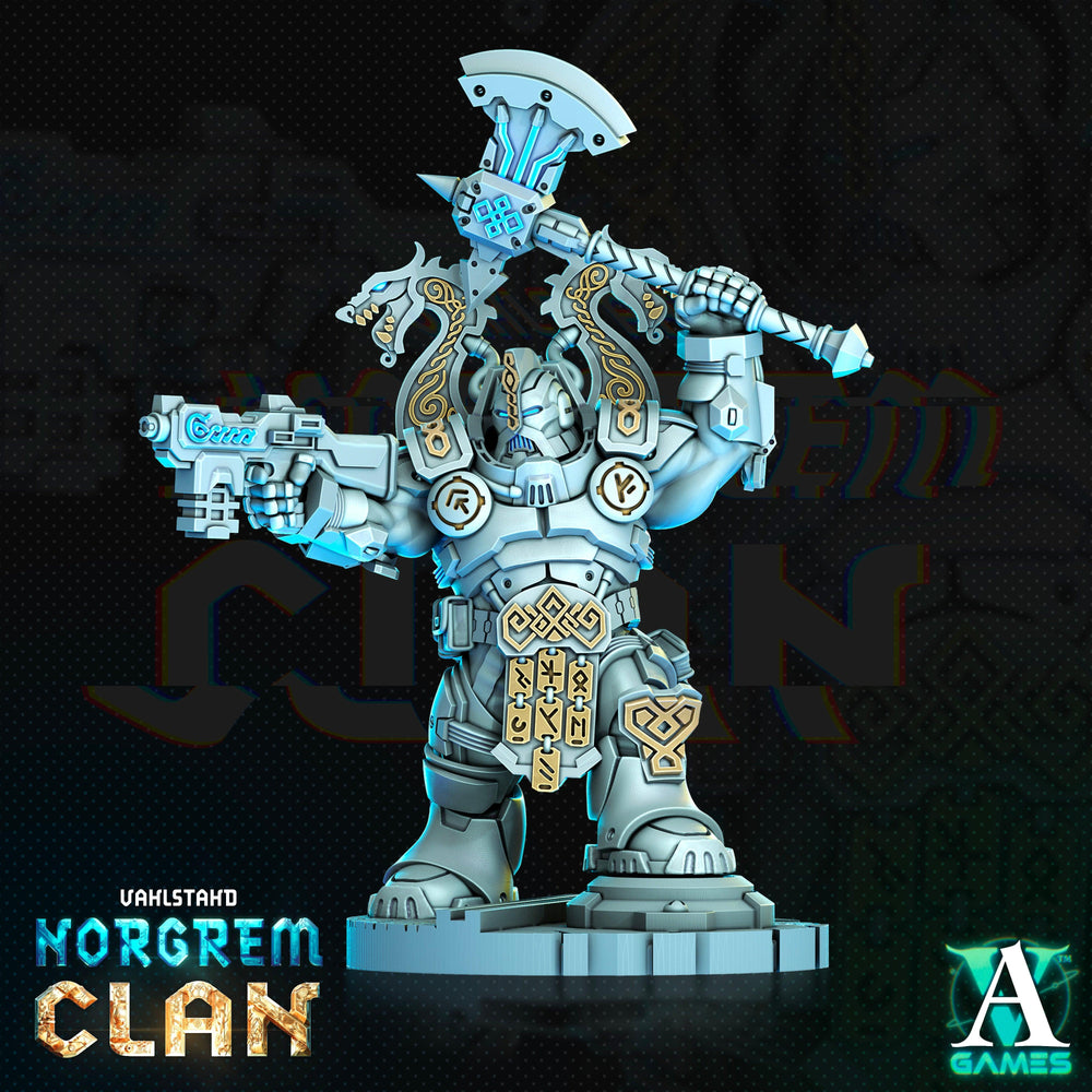 3D Printed Archvillain Games Norgrem Shocktroopers Vahlstahd - Norgrem Clan 28 32mm D&D (Online Only)