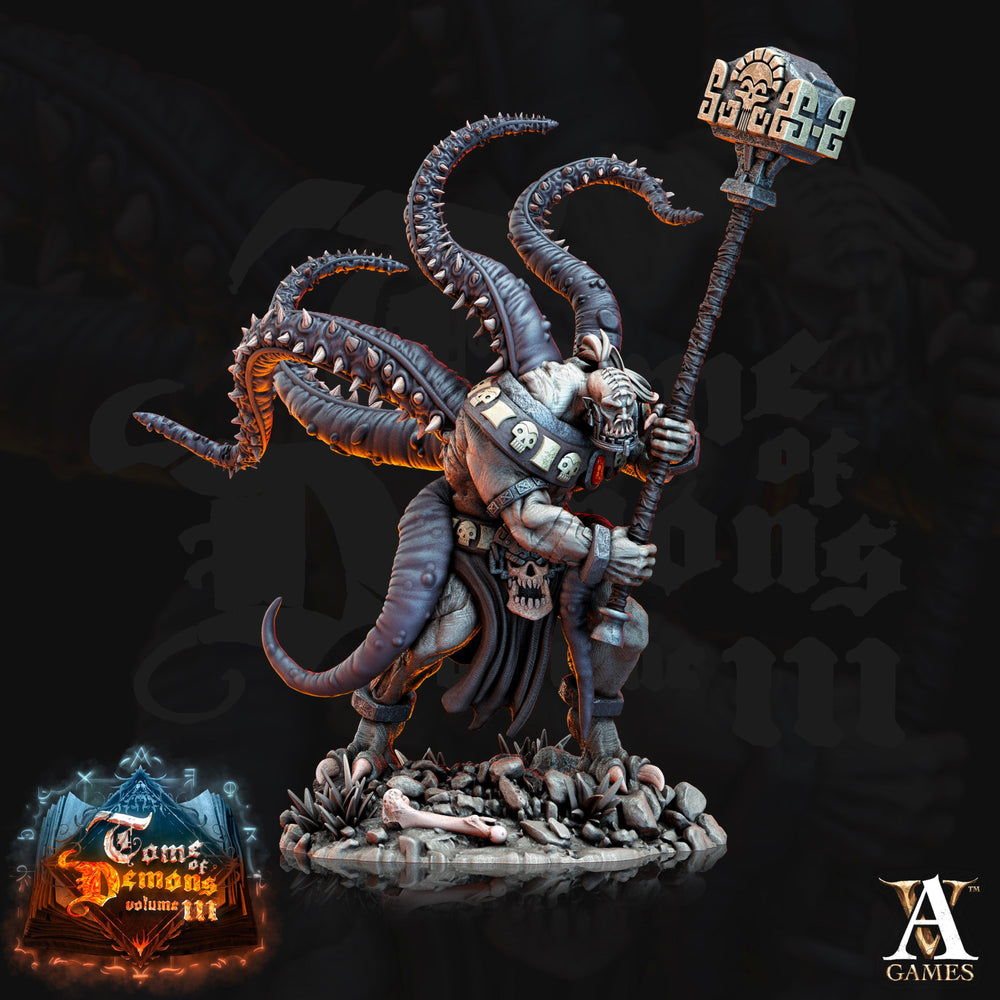3D Printed Archvillain Games Qyintakla Abominations Tome of Demons 28 32mm D&D (Online Only)