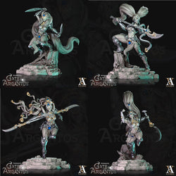 3D Printed Archvillain Games Sister Of The Black Moon Moondance - Gate to Argantos 28 32mm D&D (Online Only)