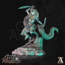 3D Printed Archvillain Games Sister Of The Black Moon Moondance - Gate to Argantos 28 32mm D&D (Online Only)