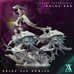 3D Printed Archvillain Games Sylvari Ascendants - Nulda Var Nulda Var Howler 28 32mm D&D (Online Only)