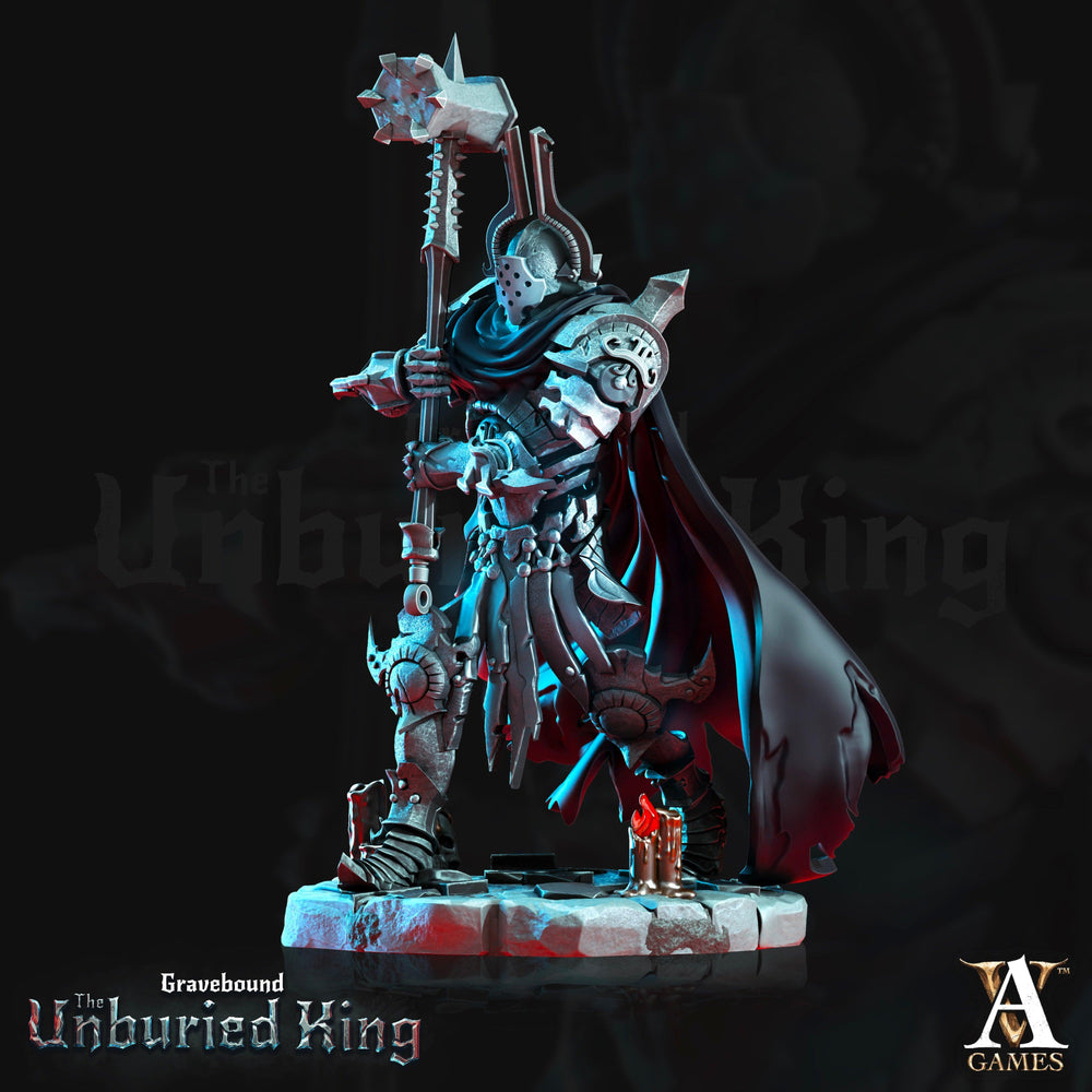 3D Printed Archvillain Games Tenebris Vessels - Gravebound The Unburied King 28 32mm D&D (Online Only)