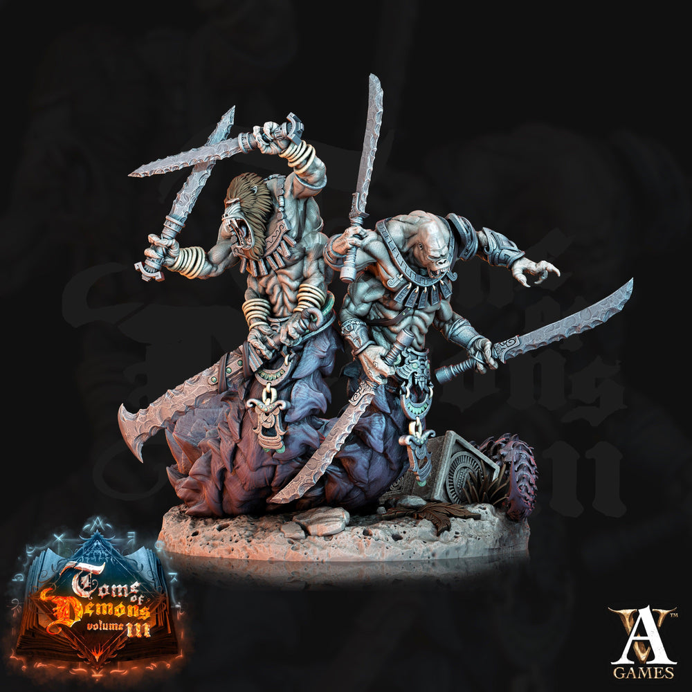 3D Printed Archvillain Games Teraton Tamareth Tome of Demons 28 32mm D&D (Online Only)