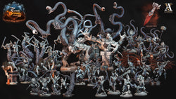 3D Printed Archvillain Games Teraton Vulduk Tome of Demons 28 32mm D&D (Online Only)