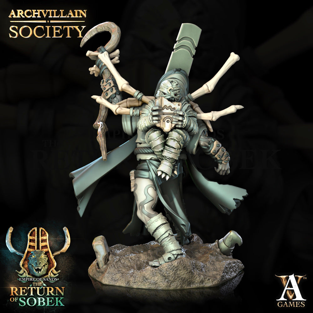 3D Printed Archvillain Games Tjaty - Shaman of the Black River Society Vol. XXIV  28 32mm D&D (Online Only)