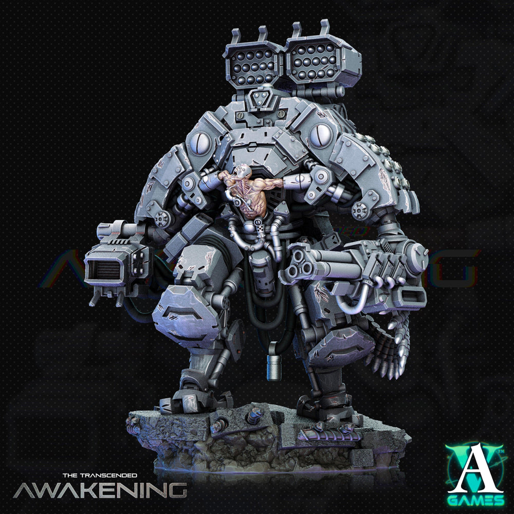 3D Printed Archvillain Games Trancended Vastators - The Transcended 28 32mm D&D (Online Only)