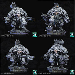 3D Printed Archvillain Games Trancended Vastators - The Transcended 28 32mm D&D (Online Only)