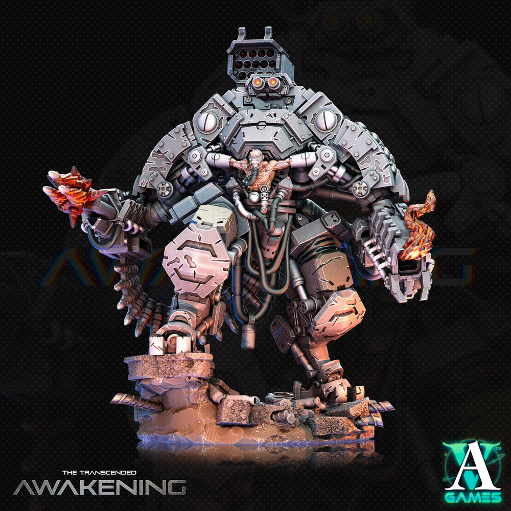 3D Printed Archvillain Games Trancended Vastators - The Transcended 28 32mm D&D (Online Only)