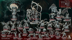 3D Printed Archvillain Games Voidblood Vestal Bloodright - Anathema 28 32mm D&D (Online Only)