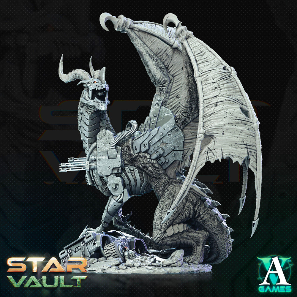 3D Printed Archvillain Games Xarga Galactic Tyrant The Star Vault 28 32mm D&D (Online Only)