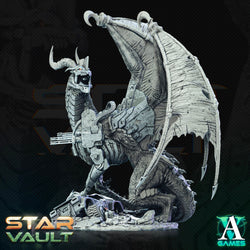 3D Printed Archvillain Games Xarga Galactic Tyrant The Star Vault 28 32mm D&D (Online Only)