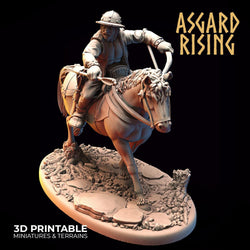 3D Printed Asgard Rising Bandit Riders Deserters Modular Warband 28mm - 32mm (Online Only)
