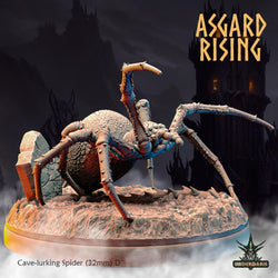 3D Printed Asgard Rising Cave-Lurking Spiders Set 2 28 32 mm Wargaming DnD (Online Only)