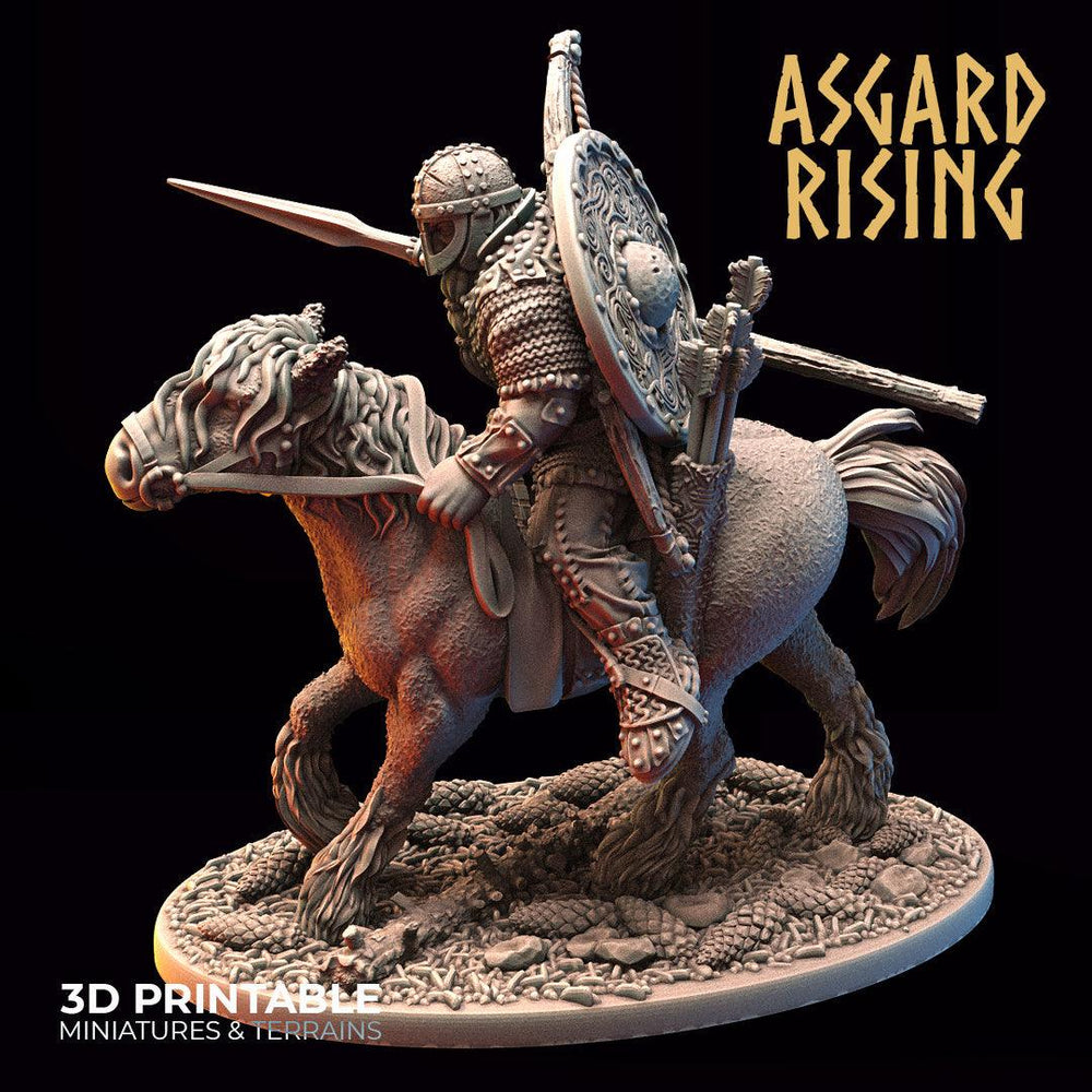 3D Printed Asgard Rising Viking Riders Modular Warband 28mm - 32mm (Online Only)