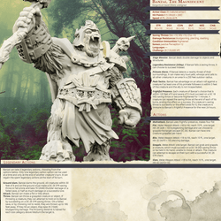 3D Printed Bestiary Vol. 4 Nafarrate - Banzai Gorilla King 32mm Ragnarok D&D (Online Only)