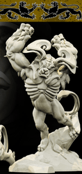 3D Printed Bestiary Vol. 4 Nafarrate - Duskpaw 32mm Ragnarok D&D (Online Only)