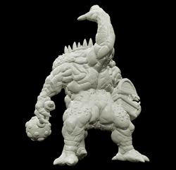 3D Printed Bestiary Vol. 4 Nafarrate - Iutreli Abomination 32mm Ragnarok D&D (Online Only)