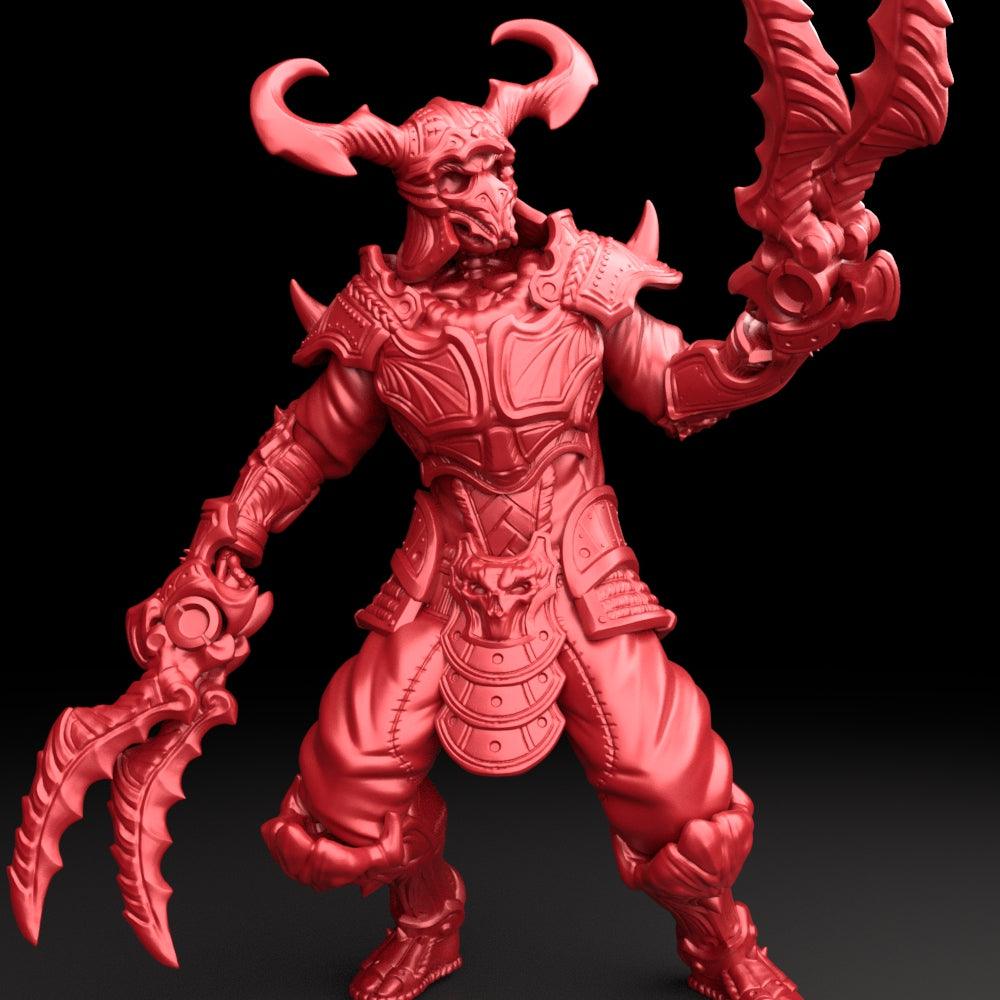3D Printed Bestiary Vol. 5 Nafarrate - Skull Rogue 32mm Ragnarok D&D (Online Only)