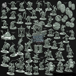 3D Printed Cast n Play Doomed Field Terrain Riders of Doom Set 28mm 32mm D&D (Online Only)