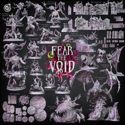 3D Printed Cast n Play Eviscerators Fear the Void 28mm 32mm D&D (Online Only)