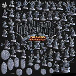 3D Printed Cast n Play Hands and Weapons Dragon Seekers 28mm 32mm D&D (Online Only)