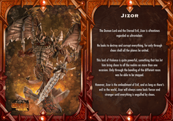 3D Printed Cast n Play Jizor Depths of Hell 28 32mm D&D (Online Only)