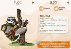 3D Printed Cast n Play Sloo - Sloth Companions 28mm 32mm D&D (Online Only)