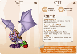 3D Printed Cast n Play Vatt - Bat Companions 28mm 32mm D&D (Online Only)