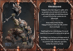 3D Printed Cast n Play Vridgagg Orge Uru'Can Tribe 28mm 32mm D&D (Online Only)