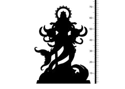 3D Printed Clay Cyanide Aquarius Zodics 28mm-32mm Ragnarok D&D (Online Only)