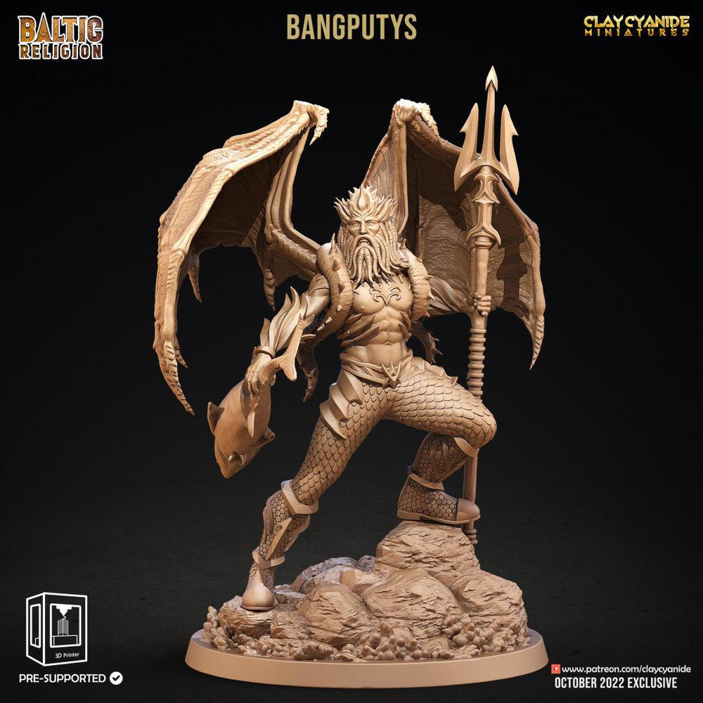 3D Printed Clay Cyanide Bangputys Baltic Religion 28mm-32mm Ragnarok D&D (Online Only)